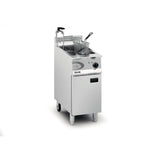 Lincat Vortech Single Tank Twin Basket Free Standing Natural Gas Filtration Fryer OG8115/OP - DM541-N Freestanding Gas Fyers Lincat