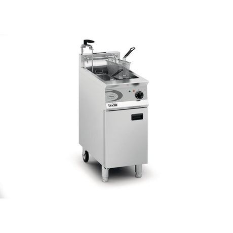 Lincat Vortech Single Tank Twin Basket Free Standing Propane Gas Filtration Fryer OG8115/OP - DM541-P Freestanding Gas Fyers Lincat