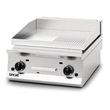 Lincat Opus 800 Half Ribbed Propane Gas Griddle OG8201/R/P - DM546-P  Lincat   