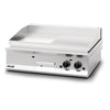 Lincat Opus 800 Half Ribbed Natural Gas Griddle OG8202/R/N - DM547-N  Lincat   