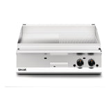Lincat Opus 800 Half Ribbed Natural Gas Griddle OG8202/R/N - DM547-N  Lincat   