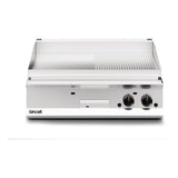 Lincat Opus 800 Half Ribbed Propane Gas Griddle OG8202/R/P - DM547-P  Lincat   