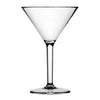 Utopia Plastic Martini Glasses 170ml (Pack of 12) - DM593 Plastic Drinkware Utopia   