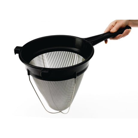 Matfer Bourgeat Exoglass Bouillon Strainer 255mm - DM597  Matfer Bourgeat   