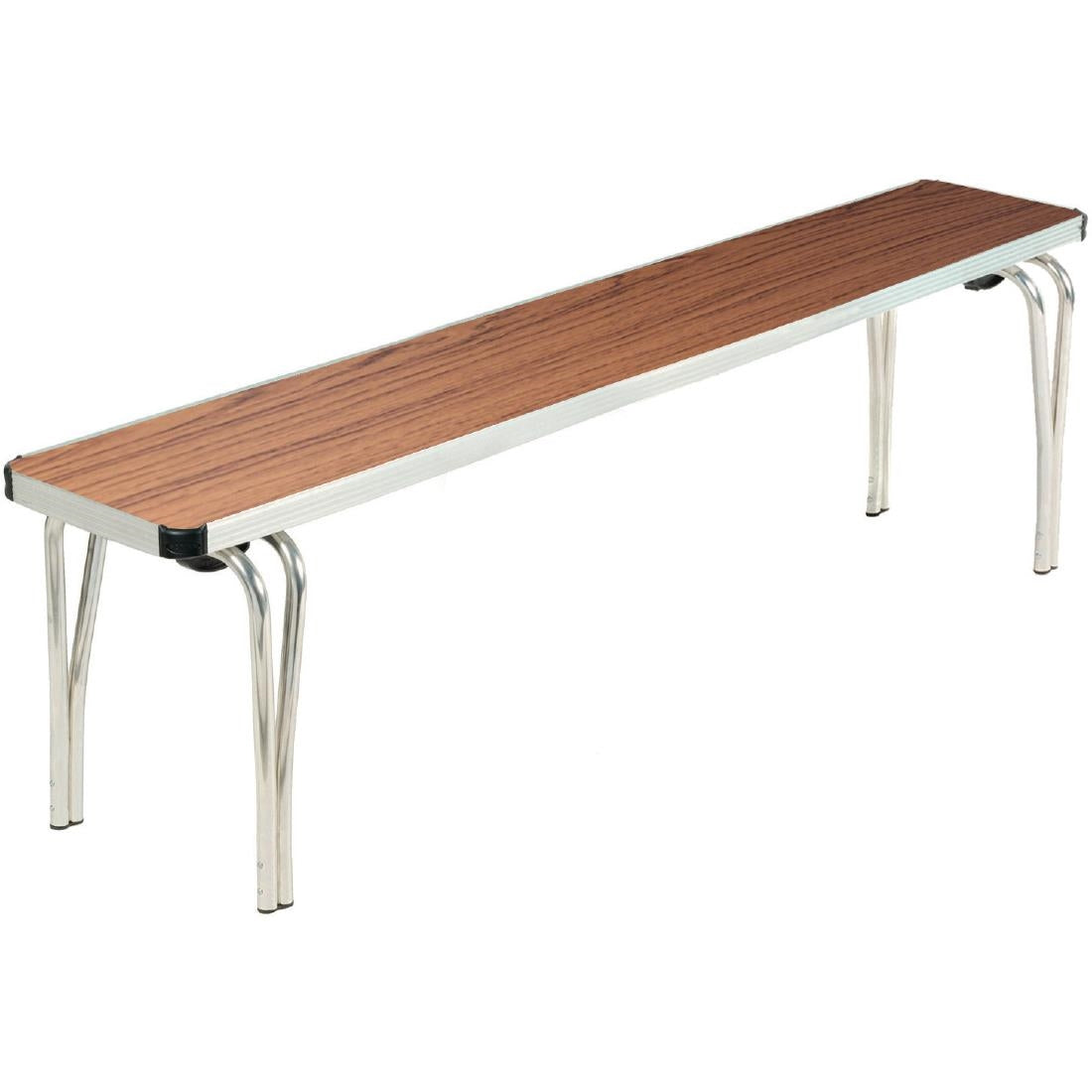 Gopak Contour Stacking Bench Teak Effect 5ft - DM696 – Empire Supplies