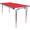 Gopak Contour Folding Table Red 5ft - DM697  Gopak   