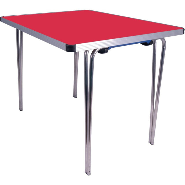 Gopak Contour Folding Table Red 3ft - DM698  Gopak   
