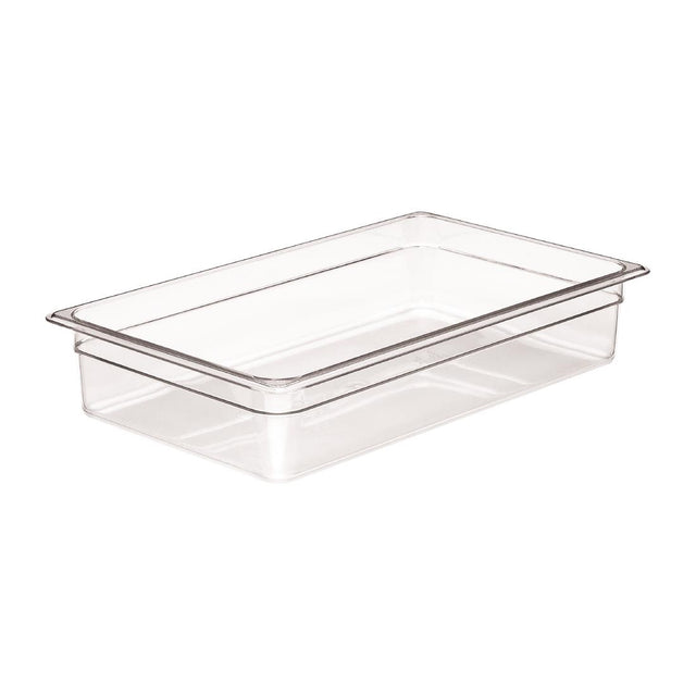 Cambro Polycarbonate 1/1 Gastronorm Tray 100mm - DM729  Cambro   