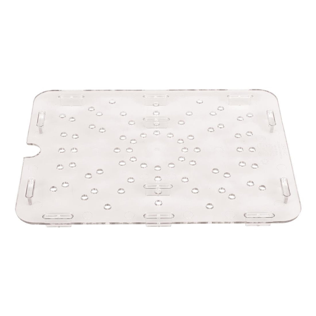 Cambro Polycarbonate 1/2 Gastronorm Tray Drain Shelf - DM731  Cambro   