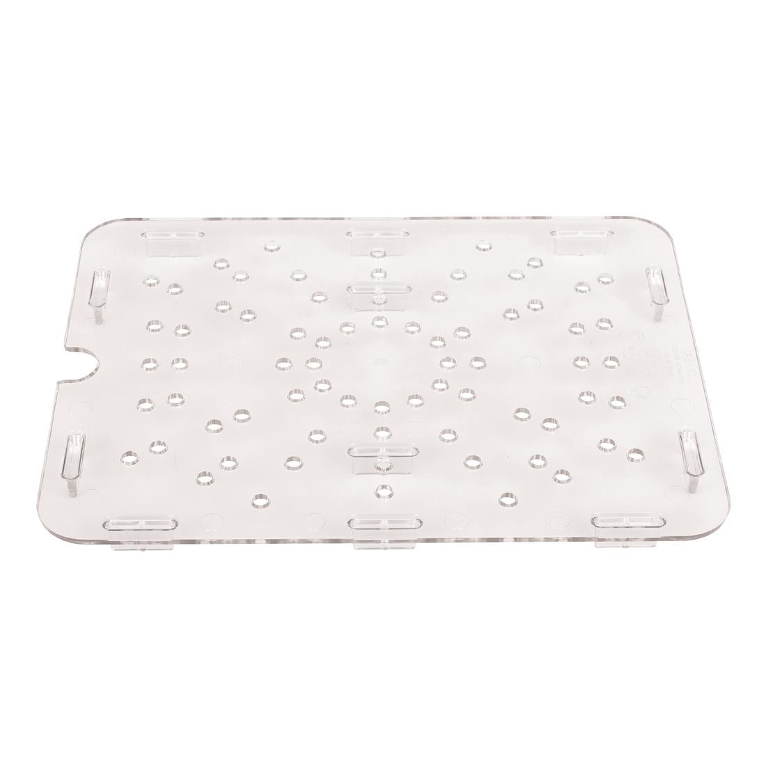Cambro Polycarbonate 1/2 Gastronorm Tray Drain Shelf - DM731  Cambro   