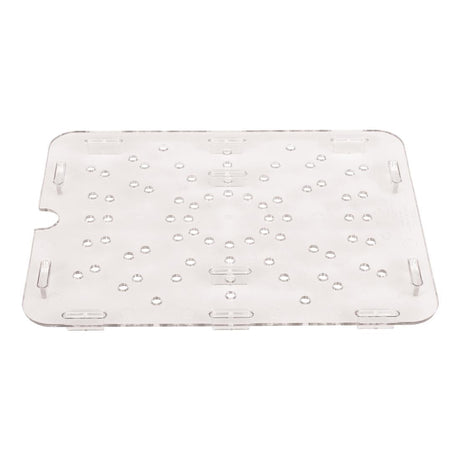 Cambro Polycarbonate 1/2 Gastronorm Tray Drain Shelf - DM731  Cambro   