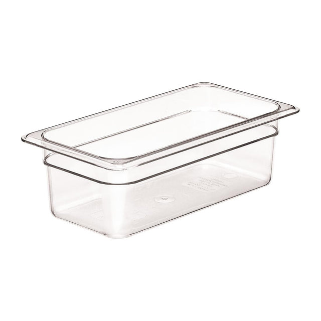 Cambro Polycarbonate 1/3 Gastronorm Tray 100mm - DM734  Cambro   