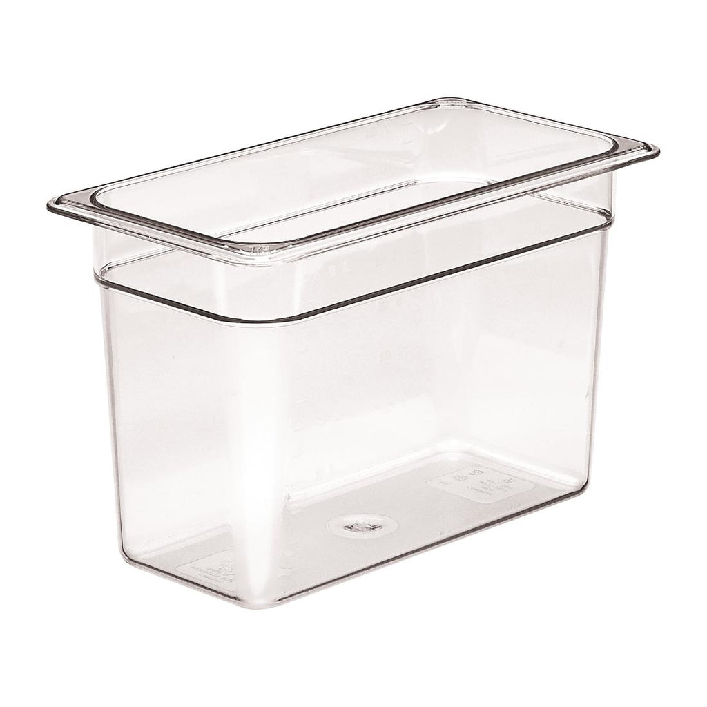 Cambro Polycarbonate 1/3 Gastronorm Tray 200mm - DM736  Cambro   