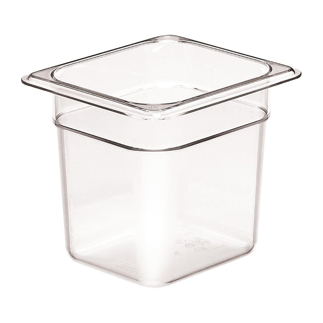 Cambro Polycarbonate 1/6 Gastronorm Tray 150mm - DM753  Cambro   