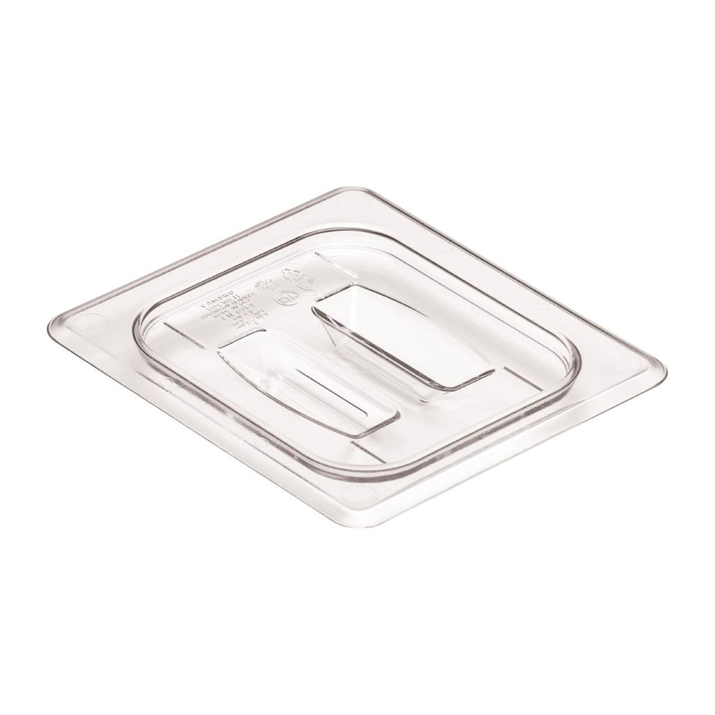 Cambro Polycarbonate 1/6 Gastronorm Tray Lid - DM756  Cambro   