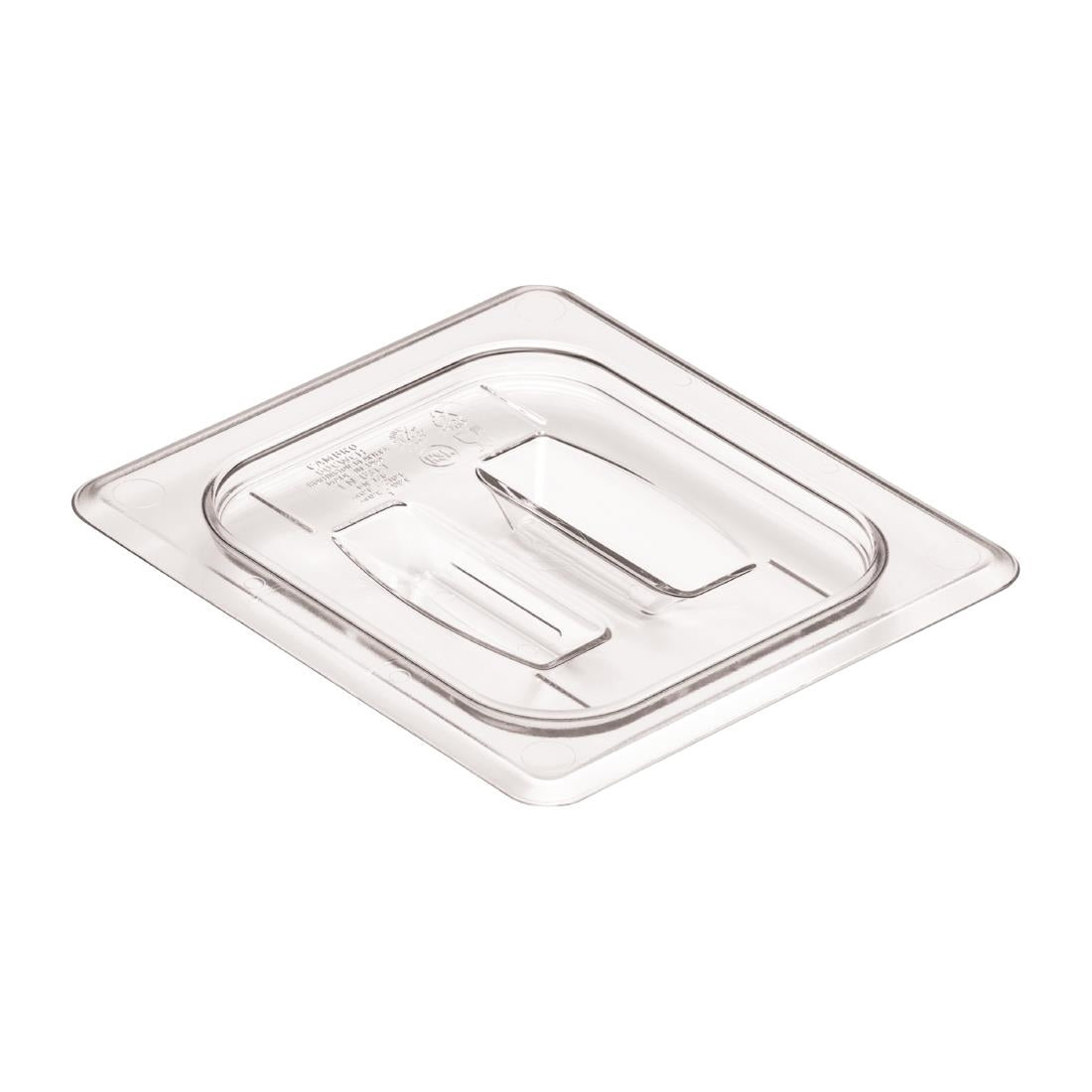 Cambro Polycarbonate 1/6 Gastronorm Tray Lid - DM756  Cambro   