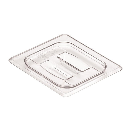 Cambro Polycarbonate 1/6 Gastronorm Tray Lid - DM756  Cambro   