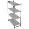 Cambro Camshelving Basics Plus 4 Tier Shelving Starter Unit 1830 x 915 x 610mm - DM772  Cambro   