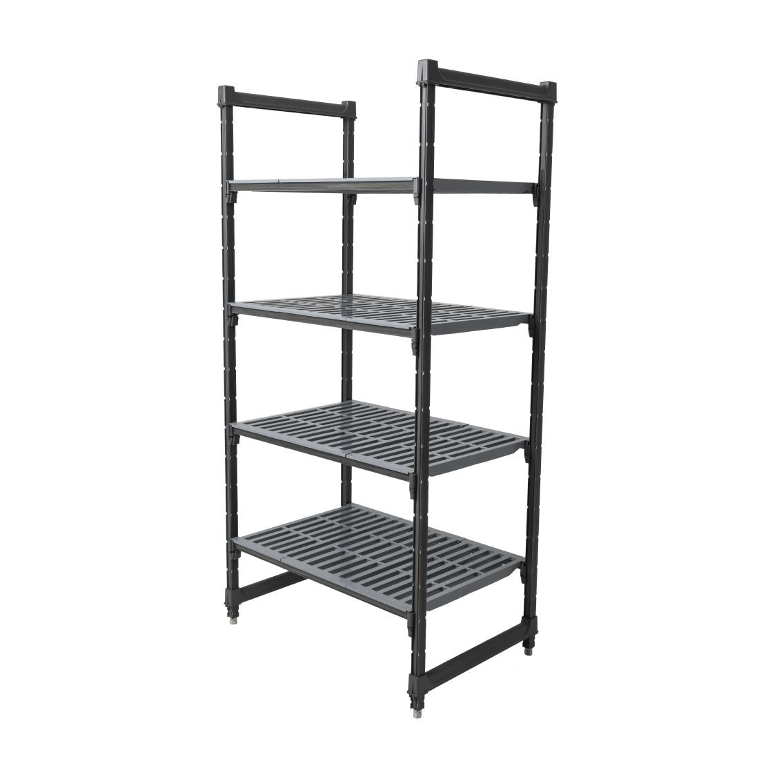 Cambro Camshelving Basics Plus 4 Tier Shelving Starter Unit 1830 x 915 x 610mm - DM772  Cambro   