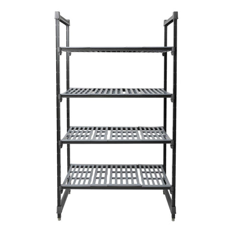 Cambro Camshelving Basics Plus 4 Tier Shelving Starter Unit 1830 x 1070 x 610mm - DM773  Cambro   