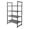 Cambro Camshelving Basics Plus 4 Tier Shelving Starter Unit 1830 x 1070 x 610mm - DM773  Cambro   