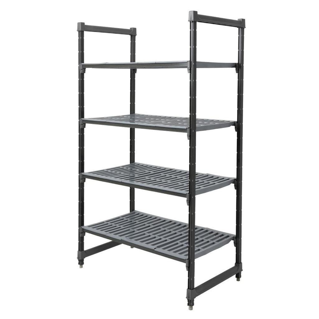 Cambro Camshelving Basics Plus 4 Tier Shelving Starter Unit 1830 x 1070 x 610mm - DM773  Cambro   