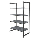 Cambro Camshelving Basics Plus 4 Tier Shelving Starter Unit 1830 x 1070 x 610mm - DM773  Cambro   