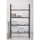 Cambro Camshelving Basics Plus 4 Tier Shelving Starter Unit 1830 x 1070 x 610mm - DM773  Cambro   