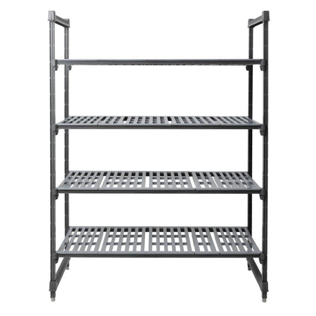 Cambro Camshelving Basics Plus 4 Tier Shelving Starter Unit 1830 x 1375 x 610mm - DM775  Cambro   