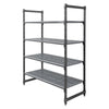 Cambro Camshelving Basics Plus 4 Tier Shelving Starter Unit 1830 x 1375 x 610mm - DM775  Cambro   