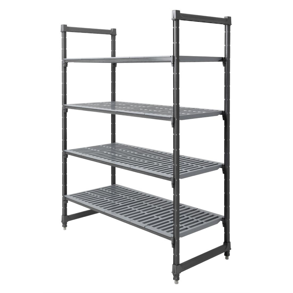 Cambro Camshelving Basics Plus 4 Tier Shelving Starter Unit 1830 x 1375 x 610mm - DM775  Cambro   