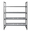 Cambro Camshelving Basics Plus 4 Tier Shelving Starter Unit 1830 x 1525 x 610mm - DM776  Cambro   