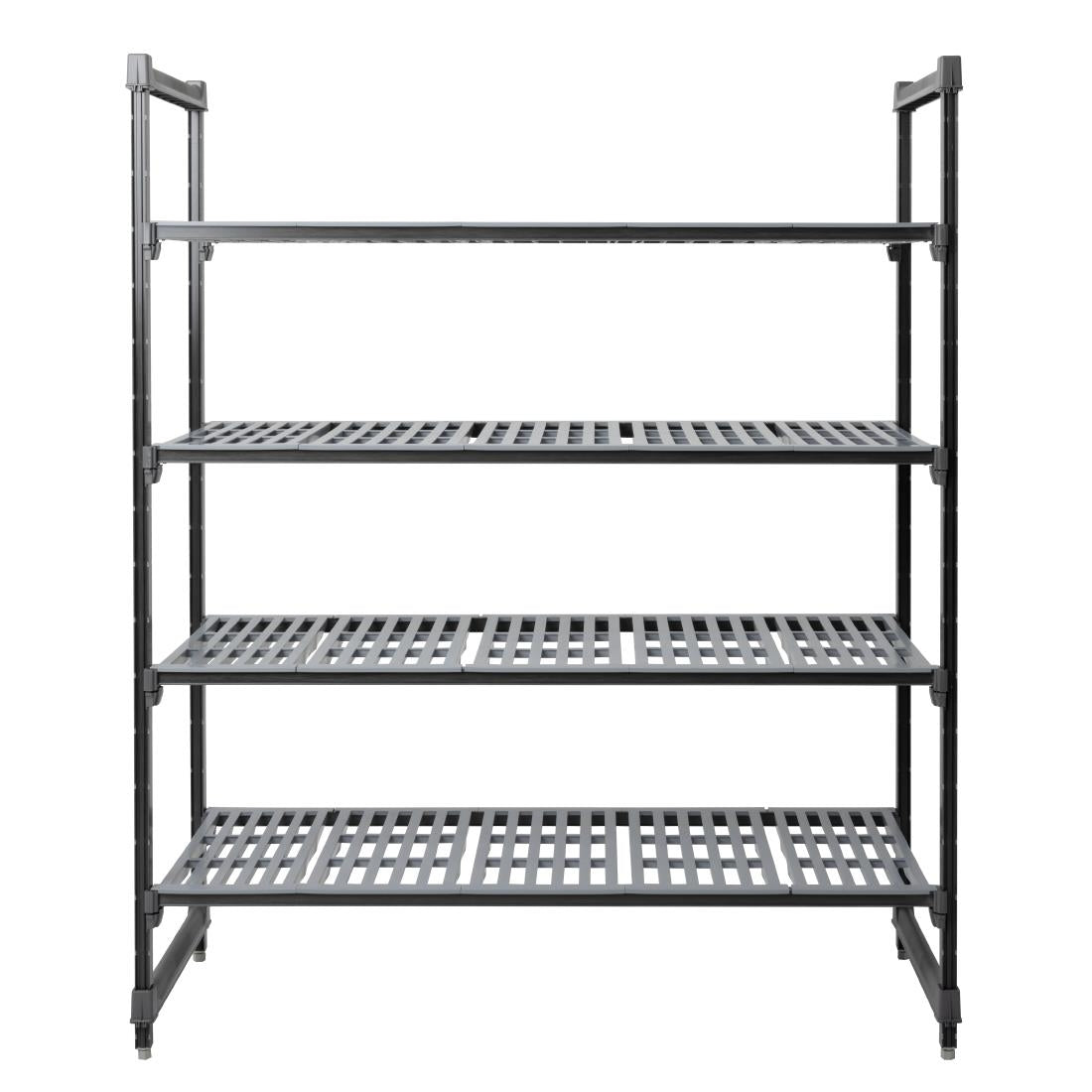 Cambro Camshelving Basics Plus 4 Tier Shelving Starter Unit 1830 x 1525 x 610mm - DM776  Cambro   