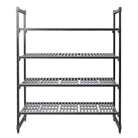 Cambro Camshelving Basics Plus 4 Tier Shelving Starter Unit 1830 x 1525 x 610mm - DM776  Cambro   