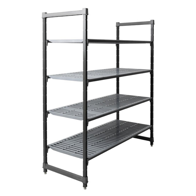Cambro Camshelving Basics Plus 4 Tier Shelving Starter Unit 1830 x 1525 x 610mm - DM776  Cambro   