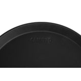 Cambro Camtread Fibreglass Round Non-Slip Tray Black 280mm - DM780  Cambro   