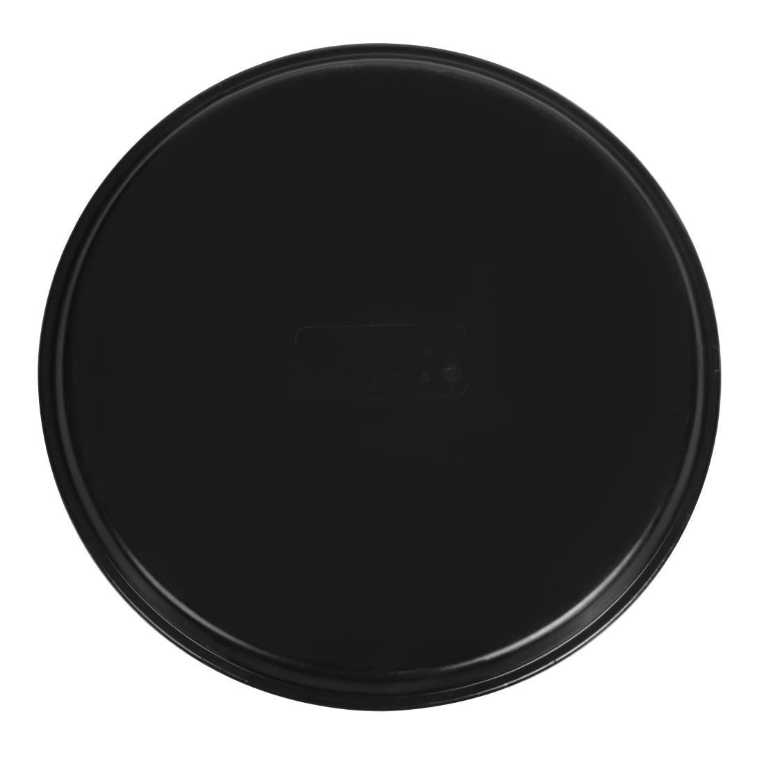 Cambro Camtread Fibreglass Round Non-Slip Tray Black 355mm - DM781  Cambro   