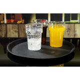 Cambro Camtread Fibreglass Round Non-Slip Tray Black 355mm - DM781  Cambro   