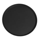 Cambro Camtread Fibreglass Round Non-Slip Tray Black 405mm - DM782  Cambro   