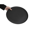 Cambro Camtread Fibreglass Round Non-Slip Tray Black 405mm - DM782  Cambro   
