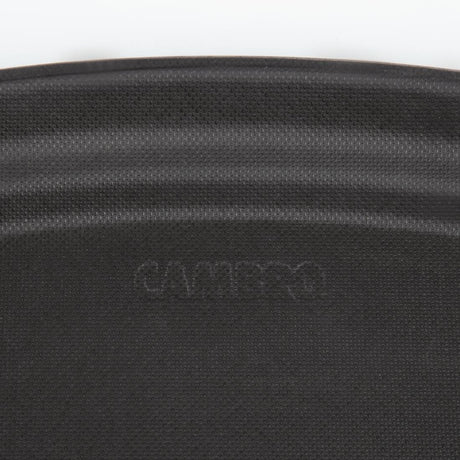 Cambro Camtread Large Fibreglass Oval Non-Slip Tray Black 600mm - DM783  Cambro   