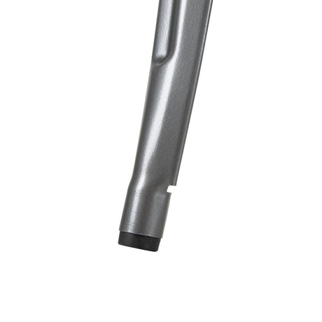 Bolero Bistro Square Steel Table Gun Metal 668mm - DM904 Steel Tables Bolero   