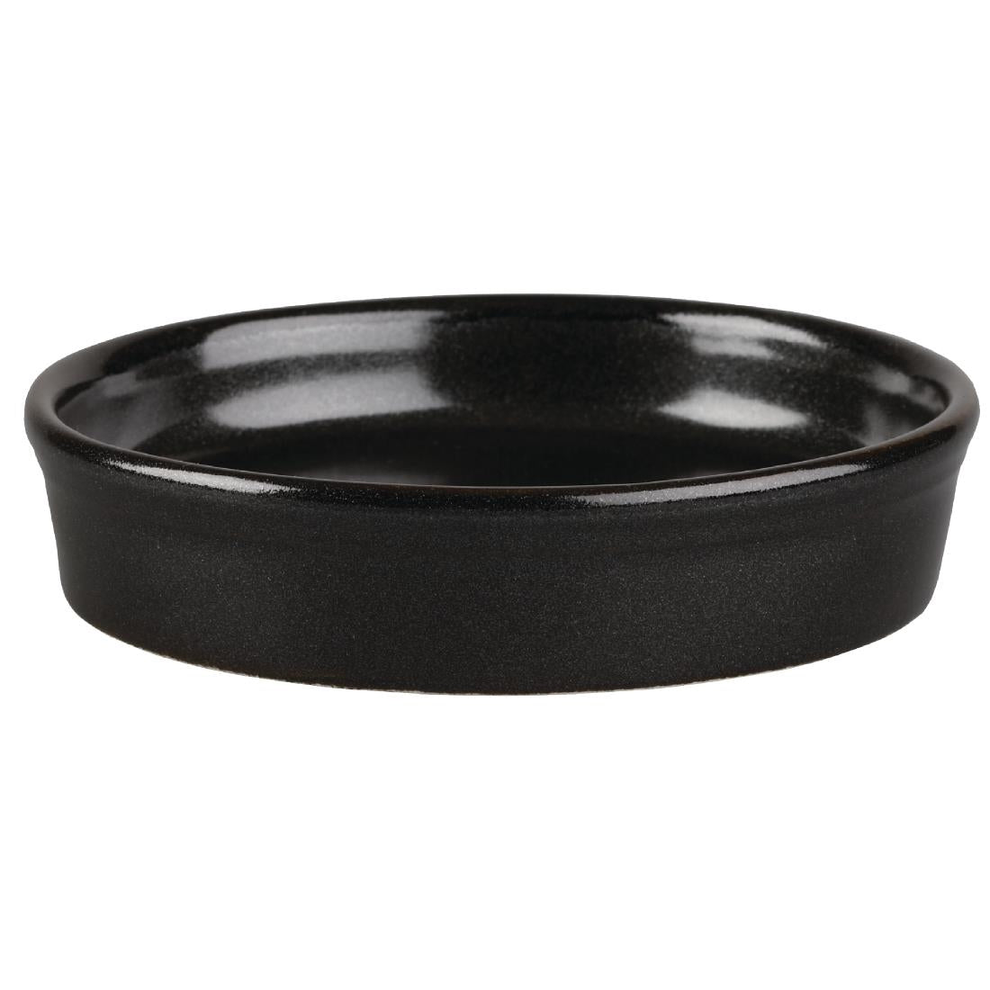 Churchill Mediterranean Mezze Dishes Black 127mm (Pack of 12) - DN509 Churchill Super Vitrified Churchill   