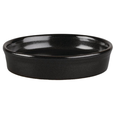 Churchill Mediterranean Mezze Dishes Black 127mm (Pack of 12) - DN509 Churchill Super Vitrified Churchill   