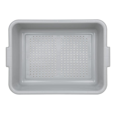 Vogue EDLP Plastic Perforated Storage Box Grey - DN583  Vogue   