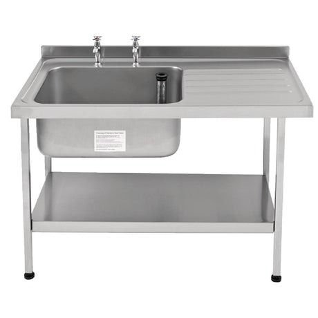 KWC DVS Self Assembly Stainless Steel Sink Right Hand Drainer 1500x650mm - P367  KWC DVS   