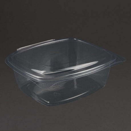 Vegware Compostable PLA Hinged-Lid Deli Containers 680ml / 24oz (Pack of 200) - DW627  Vegware   