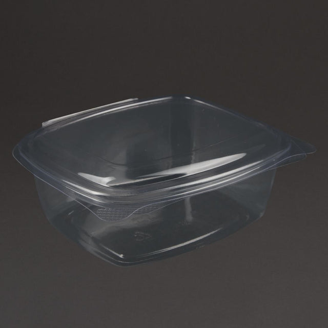 Vegware Compostable PLA Hinged-Lid Deli Containers 680ml / 24oz (Pack of 200) - DW627  Vegware   
