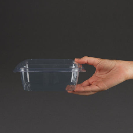 Vegware Compostable PLA Hinged-Lid Deli Containers 680ml / 24oz (Pack of 200) - DW627  Vegware   