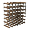 Wine Rack Dark Wood 42 Bottle - DN634  Traditional Wine Racks   
